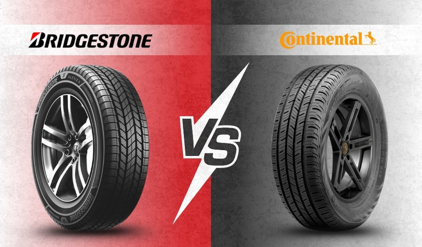 Bridgestone vs Continental Tires