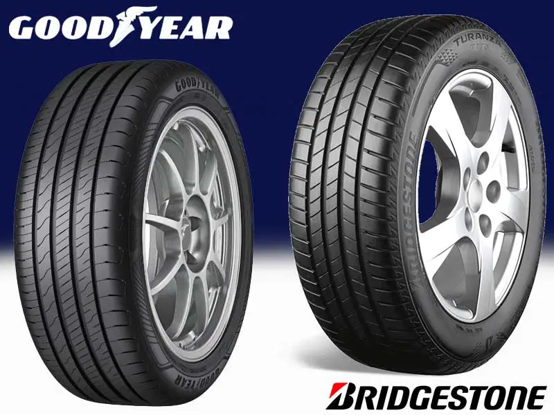 Goodyear EfficientGrip Performance 2 vs Bridgestone Turanza T005